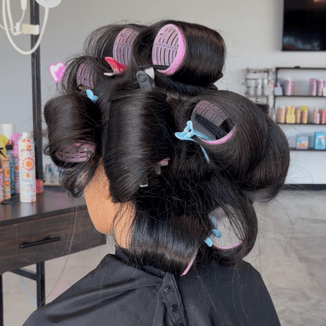 Hearts on Fire Blowout at Love is N the Hair in Sugar Land, TX